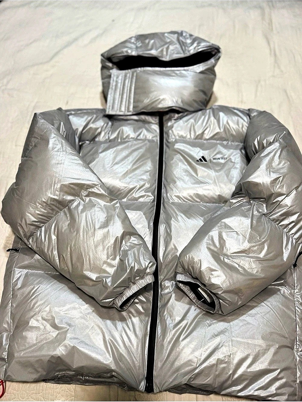 Adidas x Moon Boot Padded Silver Jacket